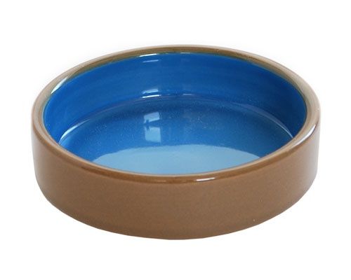 Pip Squeak Ceramic Blue Shallow