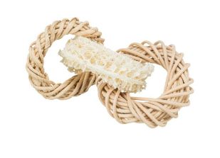 Loofah, Rattan Ring 13cm
