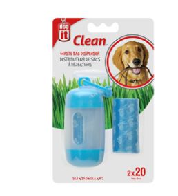 Dogit Waste Bag And Holder 40 bags / 1 holder