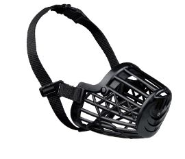 Trixie Plastic Muzzle Med - 23.5cm