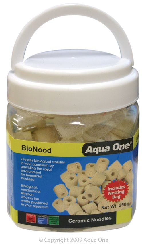 Aqua One BioNood Ceramic Noodles, Size: 250g