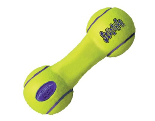 Kong Air Squeaker Dumb Bell, Size: Small
