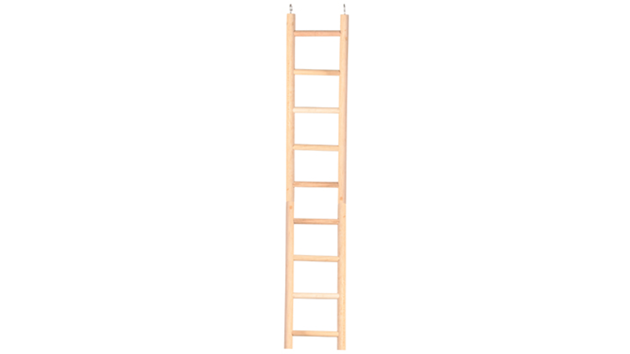 Brooklands Wooden Bird Ladder 9 Rung 45cm