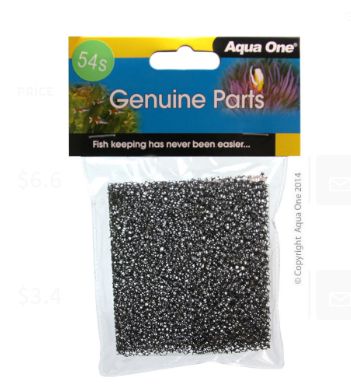 Aqua One Filter Sponge - H100 Clearview  (54s)