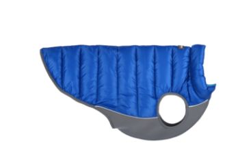 Red Dingo Puffer Jacket Navy/Turquoise, Size: 20cm