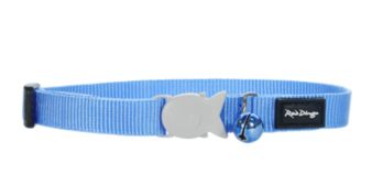 Red Dingo Cat Collar Blue 12mm x 20-32cm