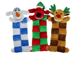 Loofa Xmas Squeaker Mat