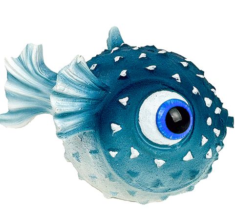 Aqua Care Aquarium Decor Ornament Puffer Fish