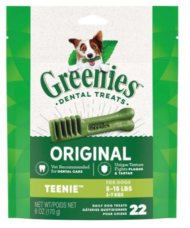 Greenies Org TNI Dental Chew 170g 22pc