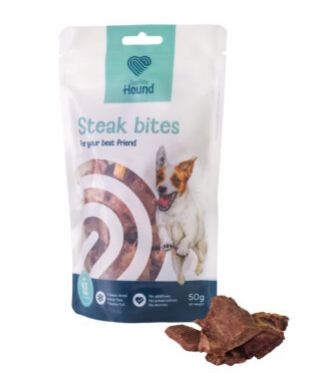 Hound Steak Bites Dog SnackPack