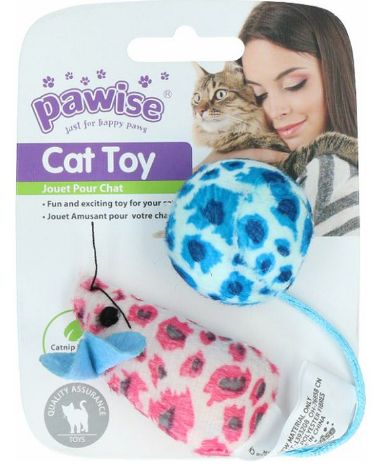 Pawise Cat Toy Mice &amp; Ball