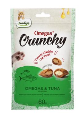 Dentalight Cat Treat Omegas &amp; Tuna Flavour 60g