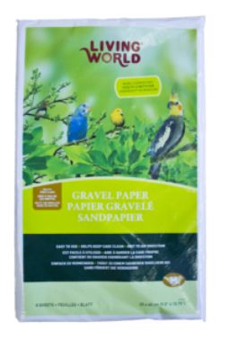 LW Gravel Paper Rectangular 25 x 40cm 8pk
