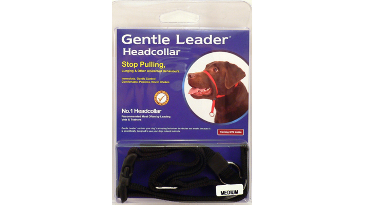 Gentle Leader Head Collar Medium, Colour: Black