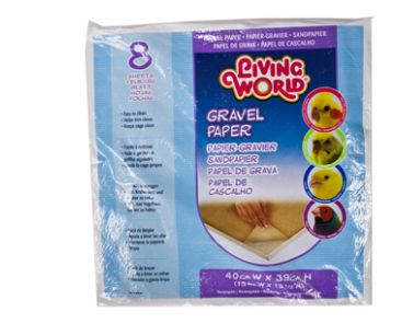 LW Gravel Paper Square 40x39cm 8pk