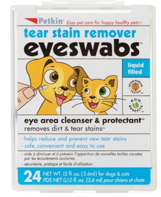 Petkin Eye &amp; Tear Swabs