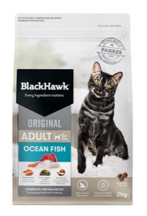 BLACK HAWK ORIGINAL CAT OCEAN FISH 2KG