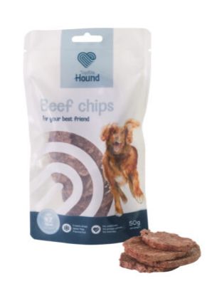 Hound Beef Chips Dog SnackPack