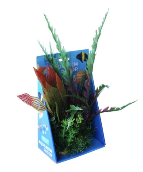 Aqua Care Plant Decor Resin Base 30cm #009