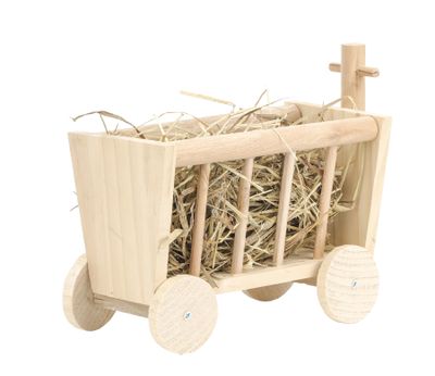 Small Animal Pipsqueak Hay Feeder Wagon