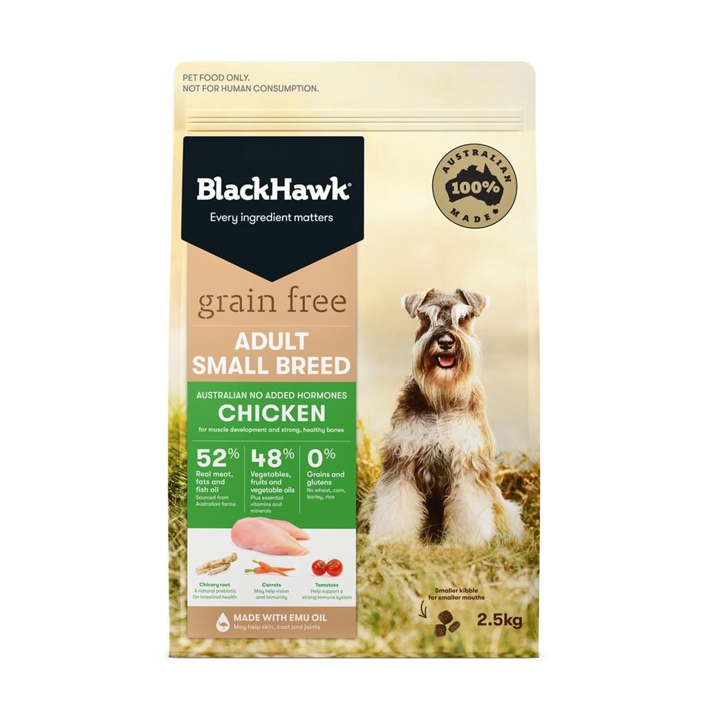 Blackhawk Adult Small Breed Grain Free Chicken 2.5kg