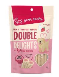 YD Double Delight Milk and Strawberry 150g