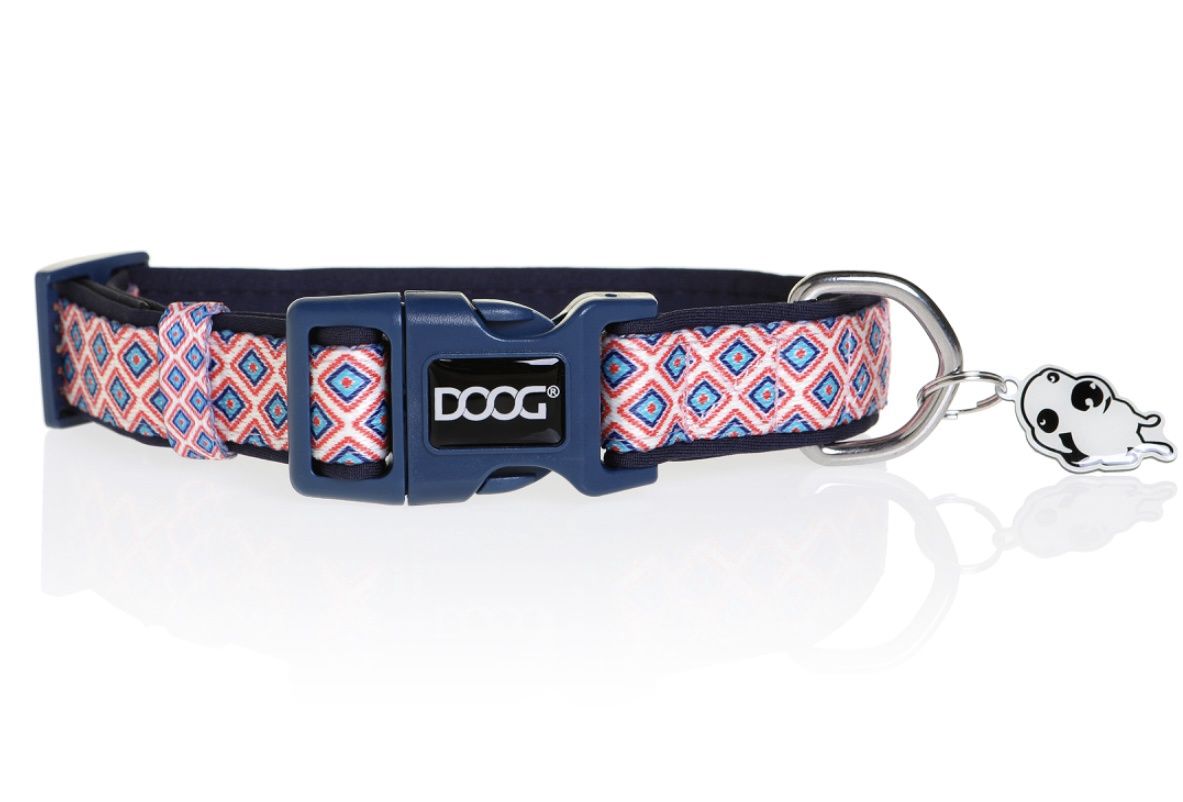 DOOG Neoprene Dog Collar, Size: XS, Colour: Gromit