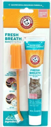 Arm &amp; Hammer Fresh Breath Dental Kit for Cats (Tuna) 74ml