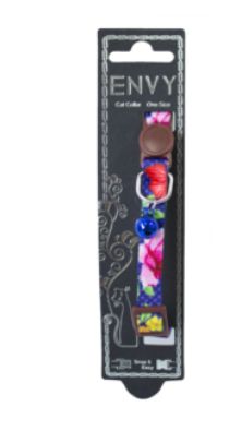 Envy Cat Collar Flora Blue
