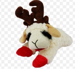 Xmas Lamb Chops with Antlers 25cm