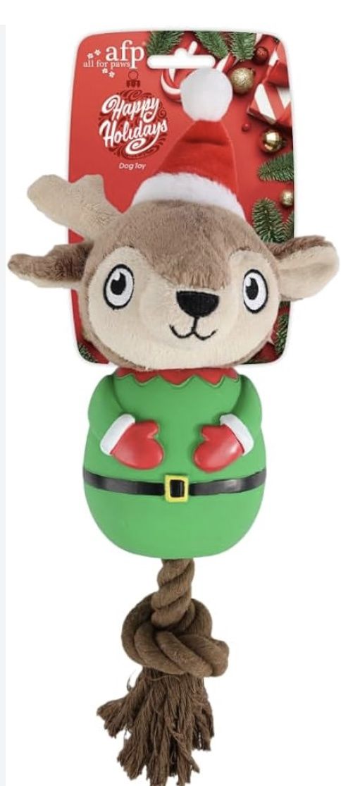 AFP Christmas Latex Rope Buddy Reindeer