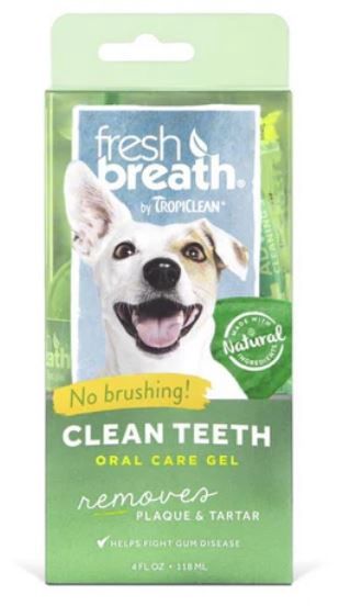 Tropiclean Clean Teeth Gel 118ml