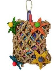 Avian Care Bird Toy Foraging Pickin Pocket 17x17cm