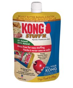 KONG Stuff&#39;N All Natural Peanut Butter Bacon Banana 6 oz