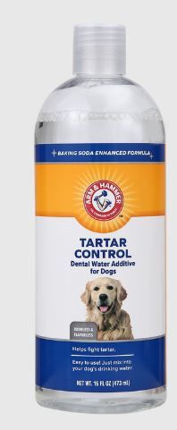 Arm &amp; Hammer Tartar Control Dental Water Additive for Dogs 473 ml