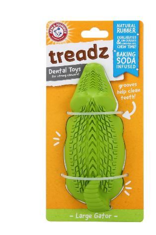 Super Treadz Large Gator Dental Toy