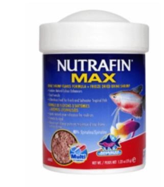 NF Max Brine &amp; Shrimp Flakes Formula + Freeze Dried Brine Shrimp 35g