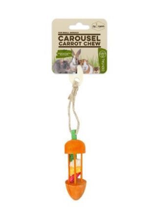 Small Animal Pipsqueak Carousel Carrot Chew 13cm