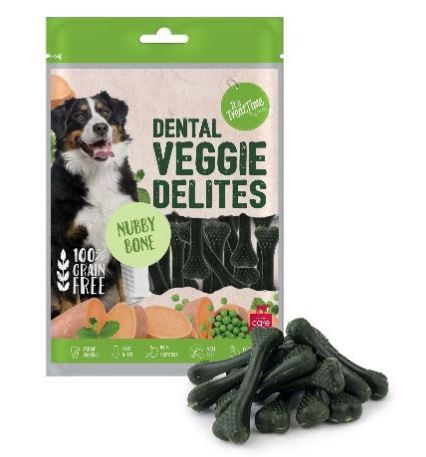 Its Treat Time Veggie Delights Nubby Bone 100g