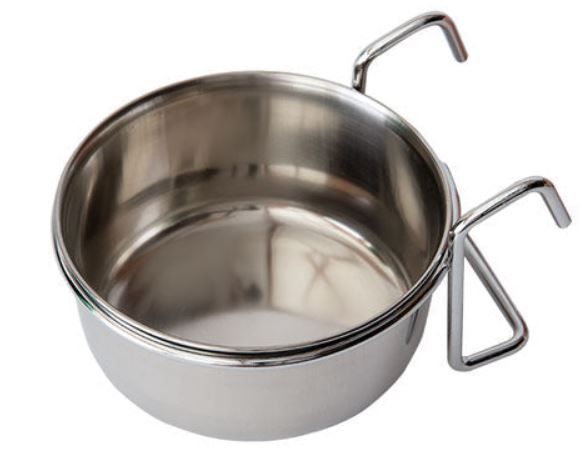 Stainless Steel Feeder Coop Cup With Hook XS 150ml