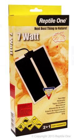 Reptile One Heat Mat 7W 15x28cm