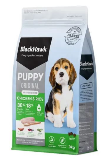 BH Puppy Med Chicken/Rice 3kg