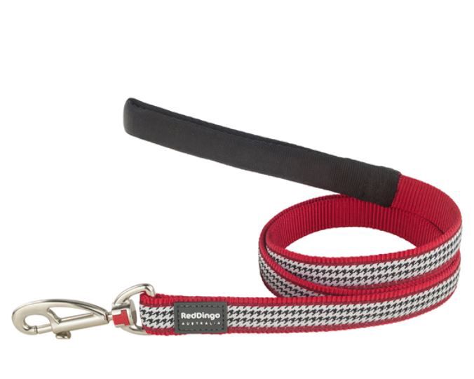 Red Dingo Dog Lead Fang It, Size: Small