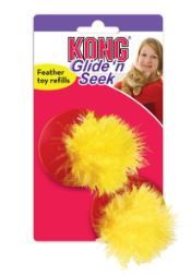 KONG Glide N Seek Feathers 2pk
