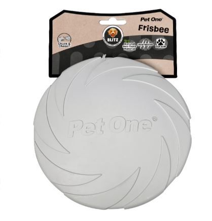 Blitz Rubber Frisbee Grey
