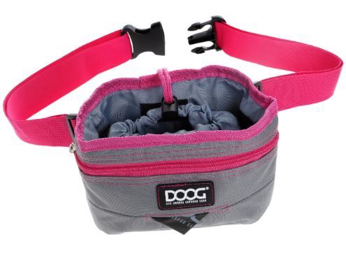 DOOG T &amp; T Pouch - Grey/Pink - L