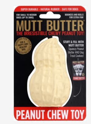 Mutt Butter Peanut Chew Toy