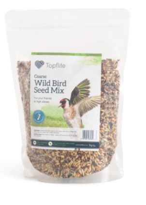 Topflite Coarse Wild Bird Seed, Size: 1kg