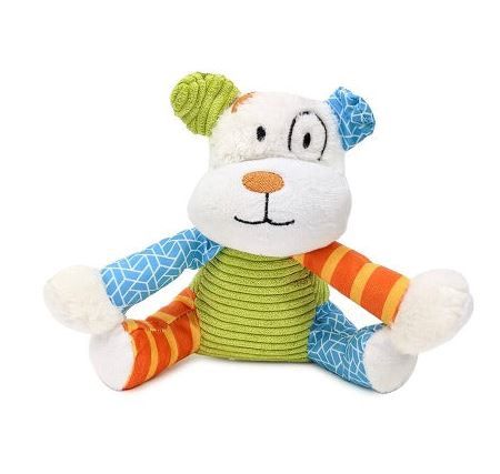 Sitting Bear Dog Toy