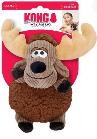 KONG Floofs Big Moose Dog Toy